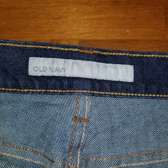 Old Navy Dark Blue Jean Skirt Size 8 EUC - Picture 4 of 6